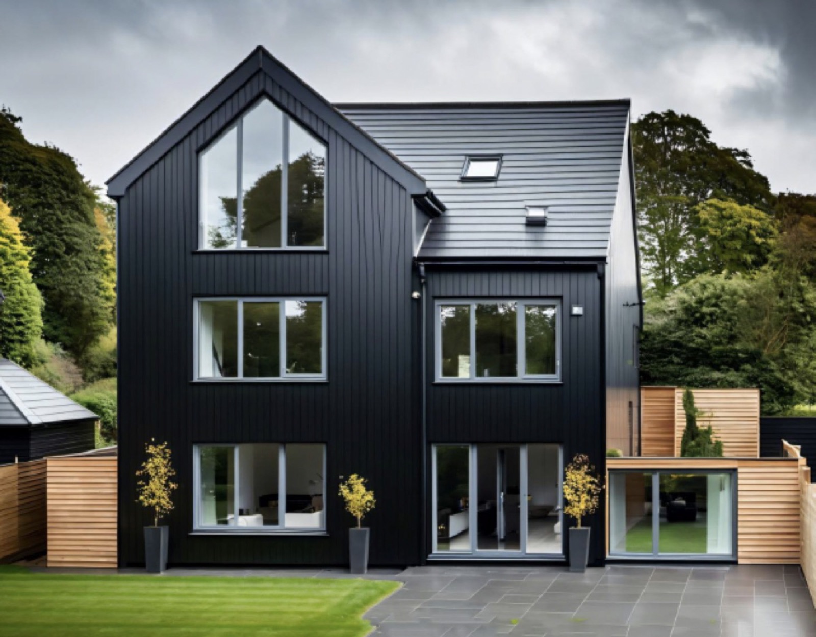 CGI reka bentuk rumah 5 bilik tidur di The Cedars, Sevenoaks