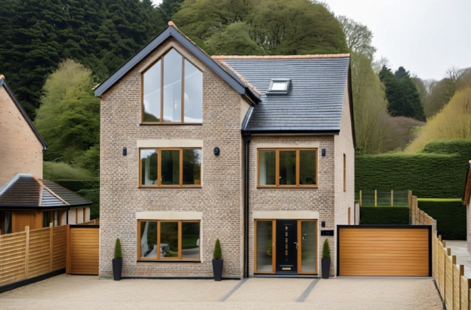 CGI reka bentuk rumah 5 bilik tidur di The Cedars, Sevenoaks