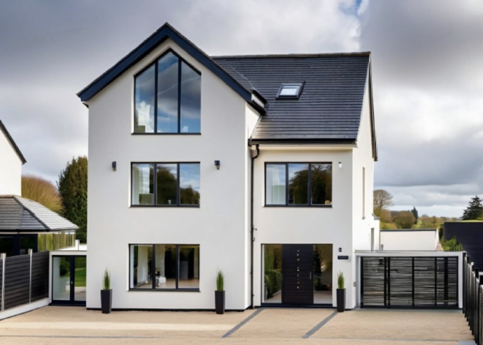 CGI reka bentuk rumah 5 bilik tidur di The Cedars, Sevenoaks